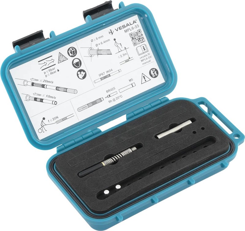 MPL6-33 Mikrosondi 33kHz 6,4mm M5-sis&auml;kierre